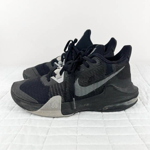 Nike Men’s Air Max Impact 3 Running Shoes in Black Grey Size 7.5 - Picture 1 of 10